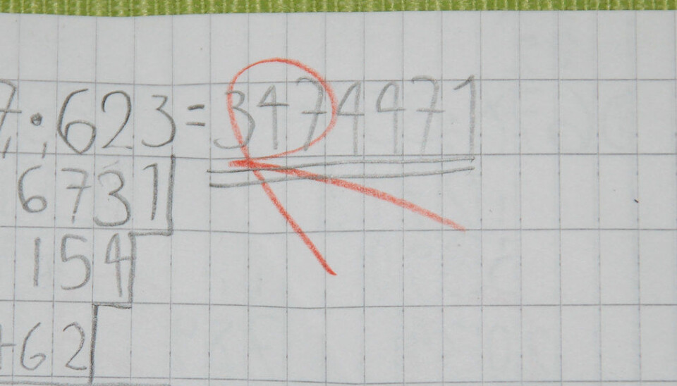 Når man skal lære bort matematikk, er det viktigste å gi elevene troen på seg selv