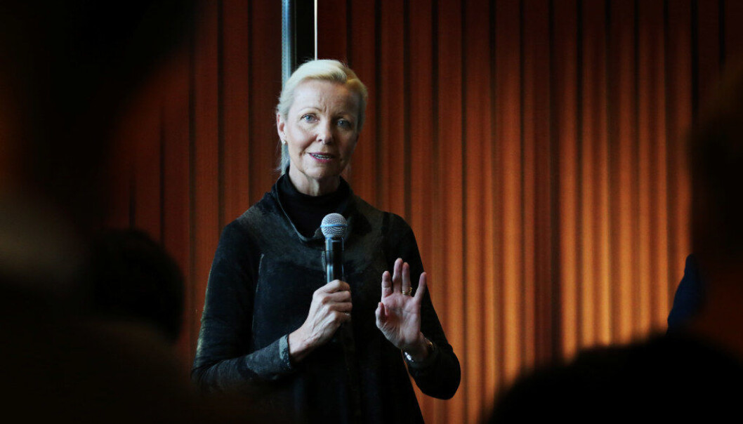 – Vi må håndtere vanskeligheter med sosiale ferdigheter på samme måte som vi håndterer lærevansker, sier professor Donna Cross. Foto: Jørgen Jelstad. – Vi må håndtere vanskeligheter med sosiale ferdigheter på samme måte som vi håndterer lærevansker, sier professor Donna Cross. Foto: Jørgen Jelstad.