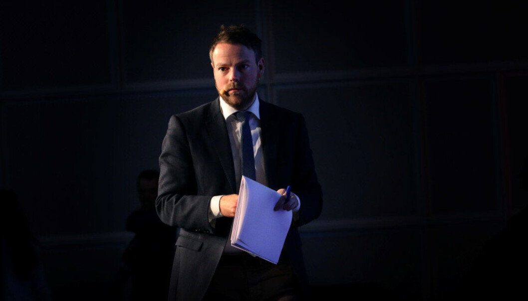 Kunnskapsminister Torbjørn Røe Isaksen vil ha mer samarbeid mellom norske og tyske videregåendeelever. Arkivfoto: Jørgen Jelstad. Kunnskapsminister Torbjørn Røe Isaksen vil ha mer samarbeid mellom norske og tyske videregåendeelever. Arkivfoto: Jørgen Jelstad.