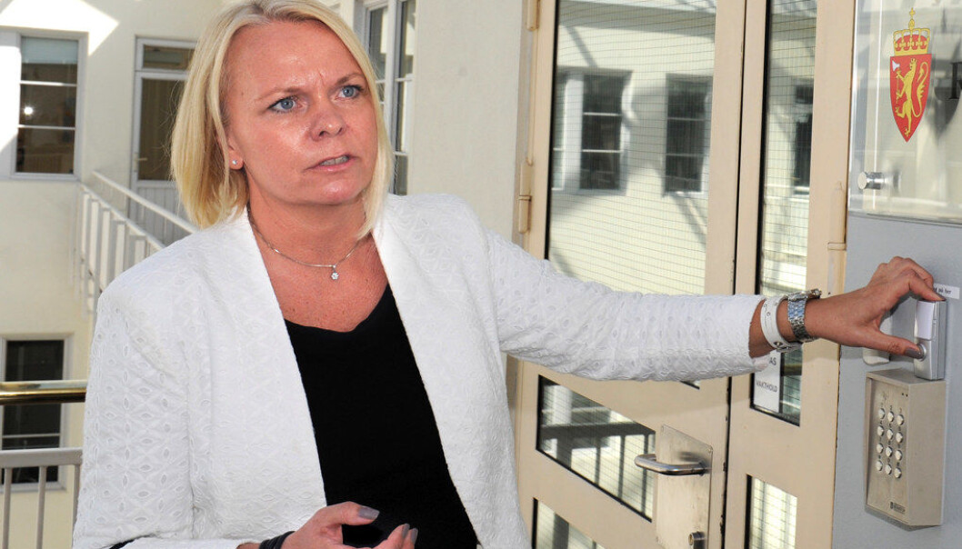 Forhandlingsdirektør i KS, Hege Mygland, sier KS tar dommen i Arbeidsretten til etterretning. Foto: Terje Pedersen / NTB scanpix Forhandlingsdirektør i KS, Hege Mygland, sier KS tar dommen i Arbeidsretten til etterretning. Foto: Terje Pedersen / NTB scanpix