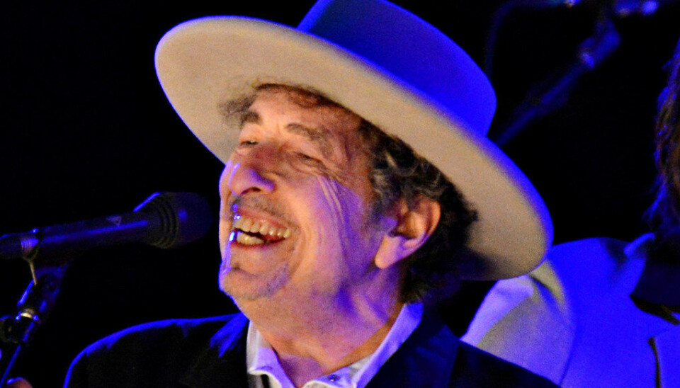 Bob Dylan på scenen under The Hop Festival i Kent i Storbritannia 30. juni 2012. Foto: Ki Price / Reuters / NTBscanpix