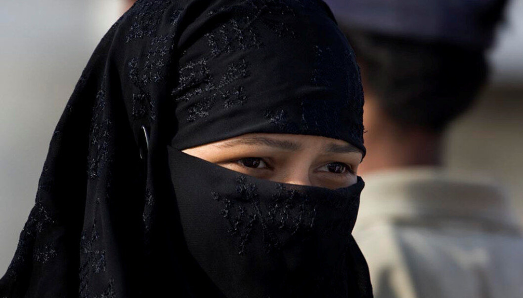 Både Arbeiderpartiet og Fremskrittspartiet vil forby bruk av det ansiktsdekkende plagget niqab i utdanningssektoren. Ill. foto: Wikimedia Commons Både Arbeiderpartiet og Fremskrittspartiet vil forby bruk av det ansiktsdekkende plagget niqab i utdanningssektoren. Ill. foto: Wikimedia Commons