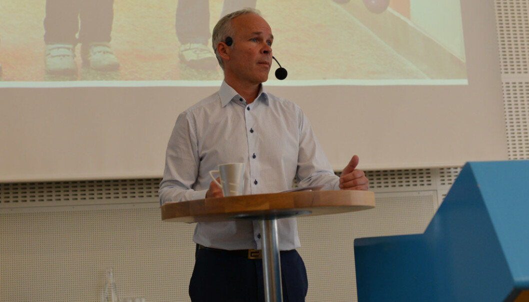 Jeg er spesielt glad for at vi er enige om at det er behov for et modernisert og forenklet lønns- og forhandlingssystem i staten, og for at partene i fellesskap skal arbeide for dette, sier kommunal- og moderniseringsminister Jan Tore Sanner (H). Arkivfoto: Utdanning Jeg er spesielt glad for at vi er enige om at det er behov for et modernisert og forenklet lønns- og forhandlingssystem i staten, og for at partene i fellesskap skal arbeide for dette, sier kommunal- og moderniseringsminister Jan Tore Sanner (H). Arkivfoto: Utdanning