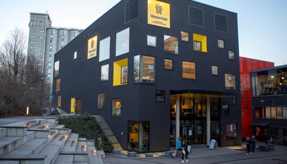 Tirsdag ble Westerdals school of Arts, Communication and Technology i Oslo anmeldt til Økokrim. Foto: Torstein Bøe / NTB scanpix