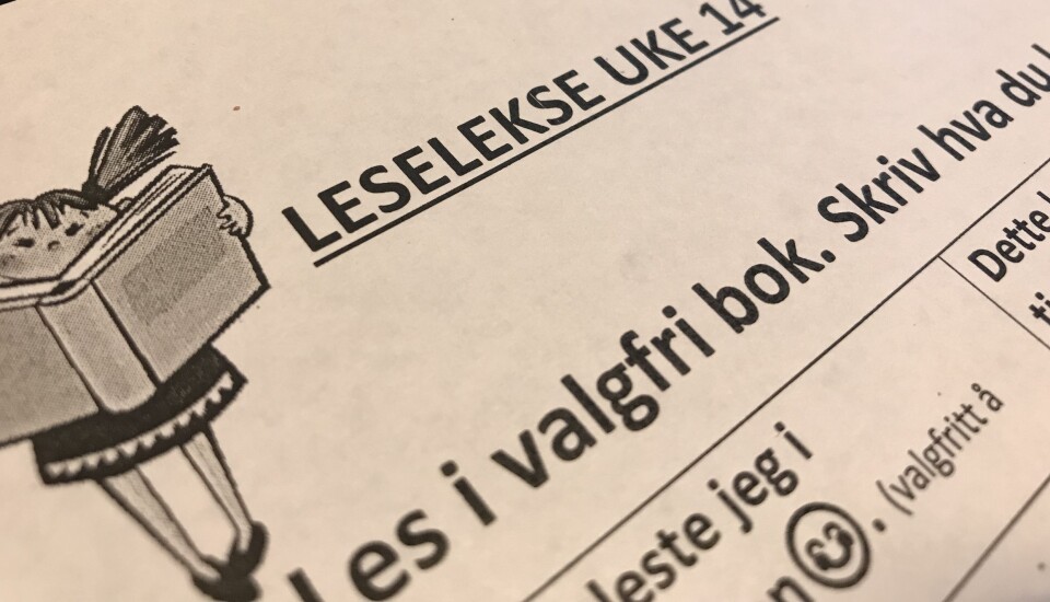 En 86-årig lesepedagog deler sine tanker om leseopplæringen fra 1950-årene til i dag. Ill.foto: Paal Svendsen