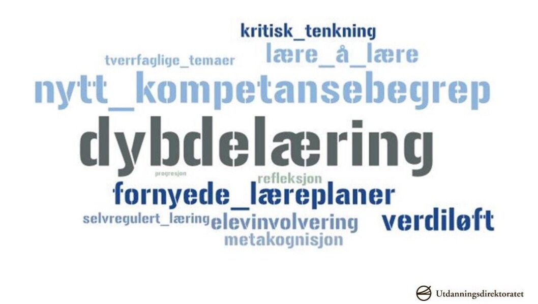 I Bergen kjørte de en omfattende prosess i arbeidet med innspillene til nye læreplaner. Foto: Skjermdump I Bergen kjørte de en omfattende prosess i arbeidet med innspillene til nye læreplaner. Foto: Skjermdump