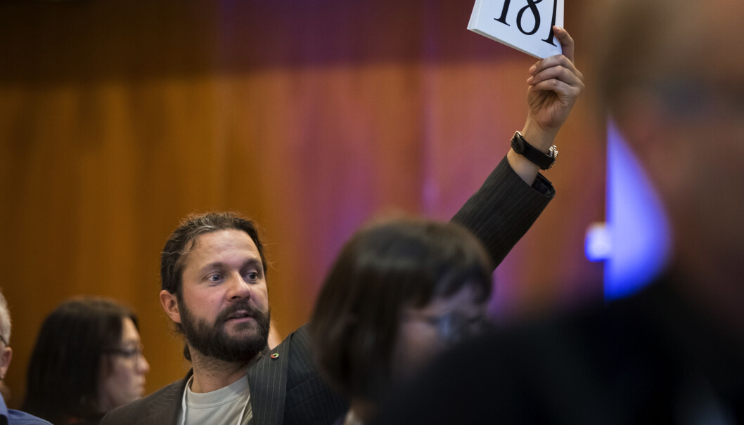 Leder i Utdanningsforbundet Troms, Thomas Nordgård (bildet) og påtroppende leder i Finnmark, Arnt Holger Jensen er bekymret for skolestrukturen når Troms og Finnmark blir et fylke. Foto: Tom-Egil Jensen Leder i Utdanningsforbundet Troms, Thomas Nordgård (bildet) og påtroppende leder i Finnmark, Arnt Holger Jensen er bekymret for skolestrukturen når Troms og Finnmark blir et fylke. Foto: Tom-Egil Jensen