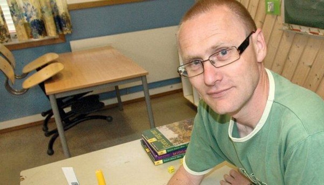 - Innføring av normene i skole og barnehage har vært de viktigste de siste årene, sier Øyvind Lohne, fylkesnestleder i Utdanningsforbundet Vestfold. Foto: Guri Larsen - Innføring av normene i skole og barnehage har vært de viktigste de siste årene, sier Øyvind Lohne, fylkesnestleder i Utdanningsforbundet Vestfold. Foto: Guri Larsen