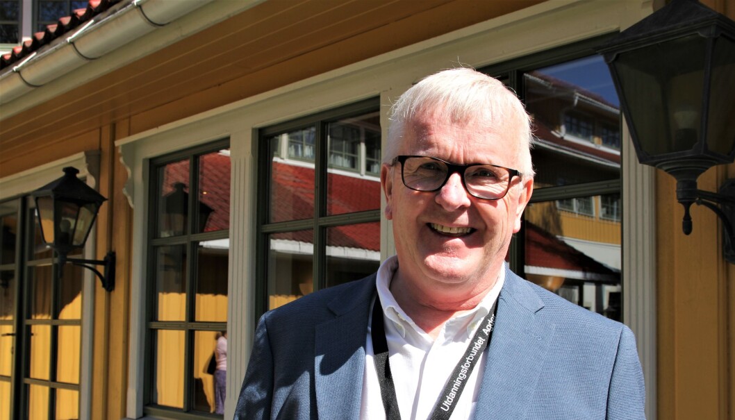 Hvis leder i Utdanningsforbundet Aust-Agder, Ottar Stordal, fikk være fylkesordfører for en dag, skulle han sørget for å sikre økonomien i de videregående skolene i Agder. Foto: Sonja Holterman Hvis leder i Utdanningsforbundet Aust-Agder, Ottar Stordal, fikk være fylkesordfører for en dag, skulle han sørget for å sikre økonomien i de videregående skolene i Agder. Foto: Sonja Holterman