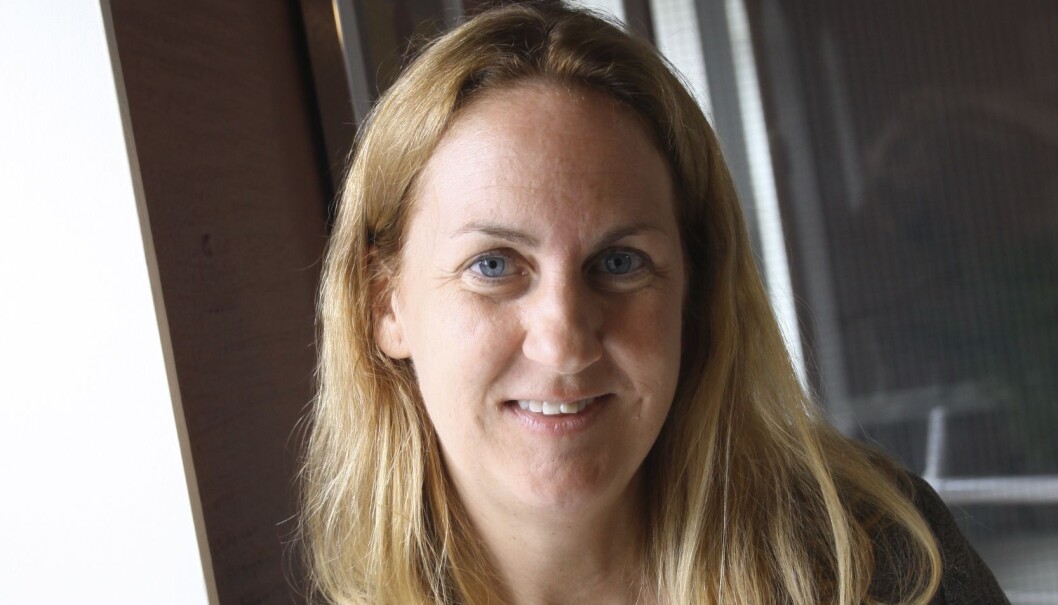 Kari Strand er leder for Drama- og teaterpedagogene. Hun er skuffet over at drama er tatt ut av utkast til læreplaner i norsk, og vil kjempe for å få dette inn igjen. Foto: Tore Brøyn Kari Strand er leder for Drama- og teaterpedagogene. Hun er skuffet over at drama er tatt ut av utkast til læreplaner i norsk, og vil kjempe for å få dette inn igjen. Foto: Tore Brøyn