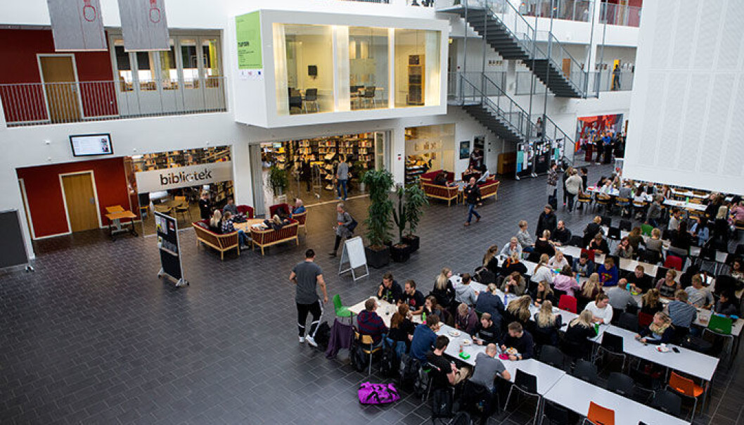 Via university college i Holstebro vest på Jylland er blant høyskolene som har en desentralisert lærerutdanning. Foto: Inge Lynggaard Hansen Via university college i Holstebro vest på Jylland er blant høyskolene som har en desentralisert lærerutdanning. Foto: Inge Lynggaard Hansen