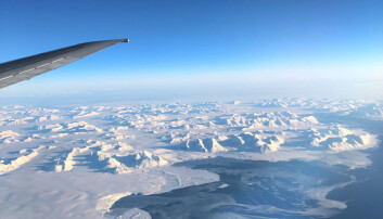 Svalbard sett fra lufta. Foto: Privat Svalbard sett fra lufta. Foto: Privat