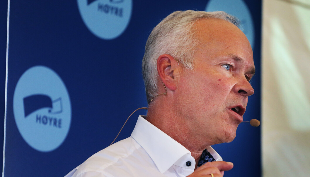 - Vi ønsker et mer tilpasset tilbud til den enkelte og åpner for at lengden på introduksjonsprogrammet kan variere fra tre måneder og opptil fire år, sier kunnskapsminister Jan Tore Sanner (H). Foto: Jørgen Jelstad - Vi ønsker et mer tilpasset tilbud til den enkelte og åpner for at lengden på introduksjonsprogrammet kan variere fra tre måneder og opptil fire år, sier kunnskapsminister Jan Tore Sanner (H). Foto: Jørgen Jelstad