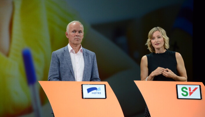 Jan Tore Sanner og Inga Marte Thorkildsen. Foto: Kari Oliv Vedvik Jan Tore Sanner og Inga Marte Thorkildsen. Foto: Kari Oliv Vedvik