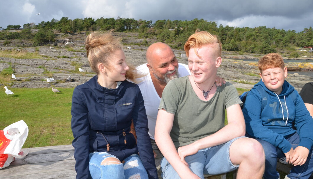 Alexandra, Jakob og Sondre har fått en helt ny hverdag, både på skolen og hjemme etter at de begynte på Havhesten. Foto: Kari Oliv Vedvik Alexandra, Jakob og Sondre har fått en helt ny hverdag, både på skolen og hjemme etter at de begynte på Havhesten. Foto: Kari Oliv Vedvik