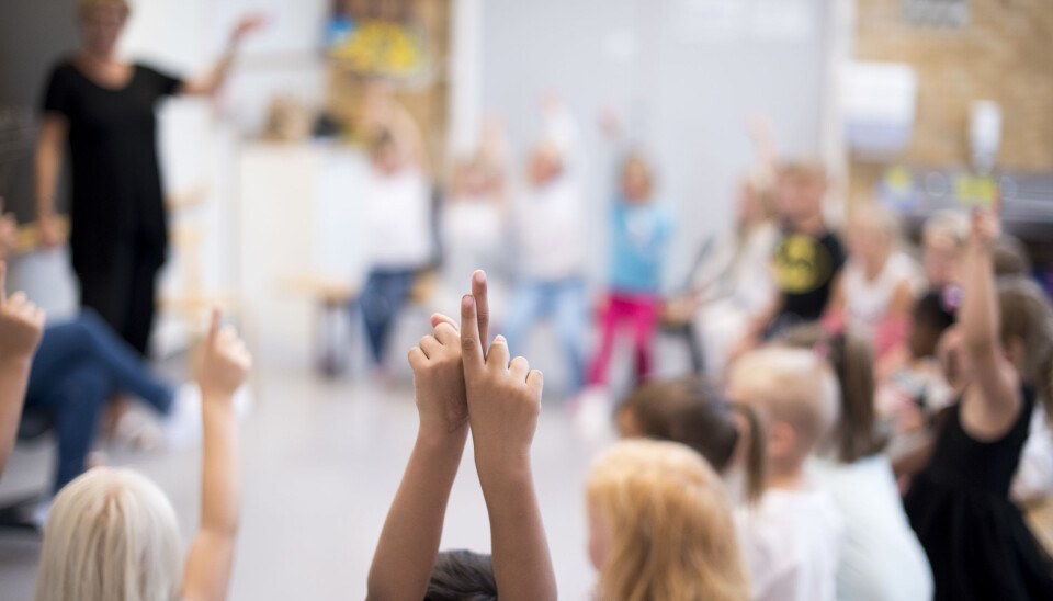 17 prosent av elevene i grunnskolen har innvandrerbakgrunn. Blant lærerne er andelen 6,1 prosent. Illustrasjonsfoto: Erik M. Sundt