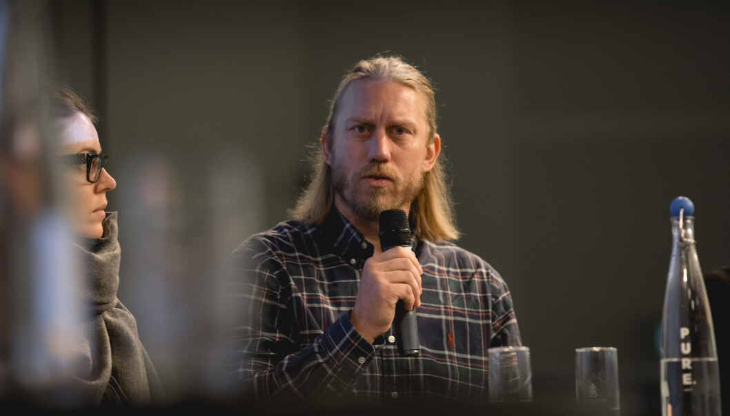 Marius Andersen reagerer sterkt på bruk av skjema og kompetansemål i skolen. Bildet er tatt under landsmøtet i 2015. Foto: Utdanningsforbundet Marius Andersen reagerer sterkt på bruk av skjema og kompetansemål i skolen. Bildet er tatt under landsmøtet i 2015. Foto: Utdanningsforbundet