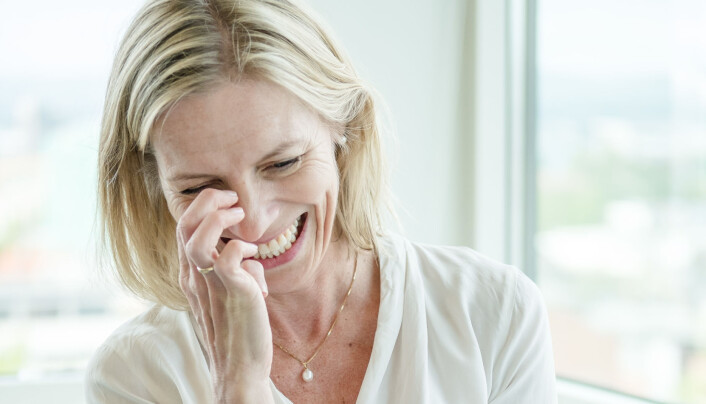 Marte Gerhardsen unngår kortspill. - Jeg er så innmari dårlig taper, innrømmer hun. Foto: Joakim S. Enger Marte Gerhardsen unngår kortspill. - Jeg er så innmari dårlig taper, innrømmer hun. Foto: Joakim S. Enger