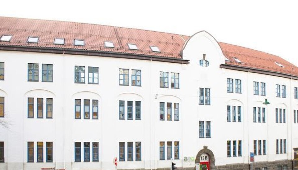 Eksisterende kommersielle skolar får ikkje utvide tilbudet sitt i det nye fylket Vestlandet. Her illustrert med Bergen Private Gymnas. Foto: Google, skjermdump