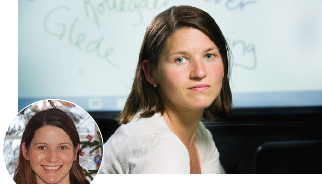 Ida Sandholtbråten kom tilbake til skolen etter et år utenfor læreryrket. Bo Mathiesen/privat Ida Sandholtbråten kom tilbake til skolen etter et år utenfor læreryrket. Bo Mathiesen/privat