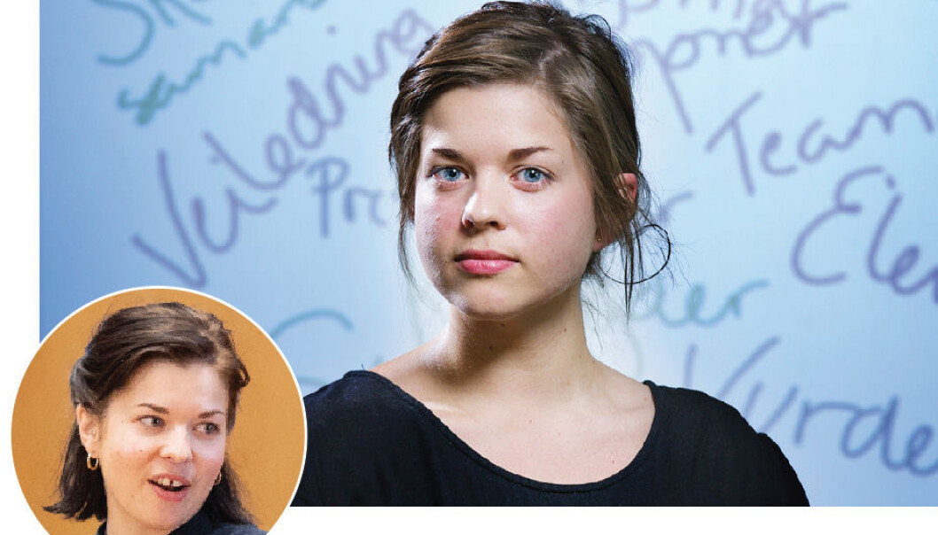 Kristin Flacké har fortsatt bruk for sin pedagogiske utdannelse i ny jobb. Bo Mathiesen/privat Kristin Flacké har fortsatt bruk for sin pedagogiske utdannelse i ny jobb. Bo Mathiesen/privat