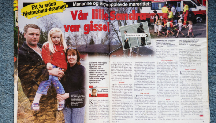 Norsk Ukeblad hadde en reportasje om familien et år etter hendelsen. Norsk Ukeblad hadde en reportasje om familien et år etter hendelsen.