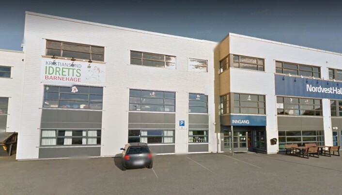 Kristiansund idrettsbarnehage. Foto: Google. Kristiansund idrettsbarnehage. Foto: Google.