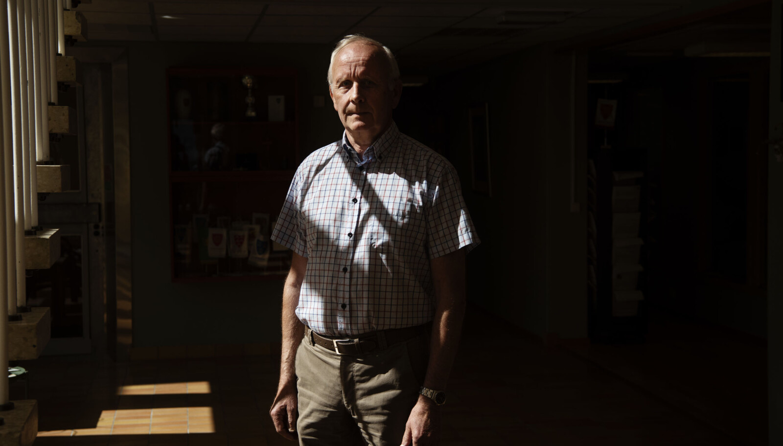 Pågangen fra verdens-pressen var kolossal, forteller Sigbjørn Schmidt, tidligere varaordfører. Foto: Marie von Krogh Pågangen fra verdens-pressen var kolossal, forteller Sigbjørn Schmidt, tidligere varaordfører. Foto: Marie von Krogh