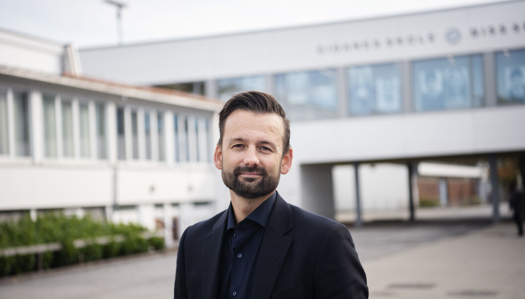 Rektor Colin Pritchard-Davies er også storfornøyd. Foto: Marie von Krogh Rektor Colin Pritchard-Davies er også storfornøyd. Foto: Marie von Krogh