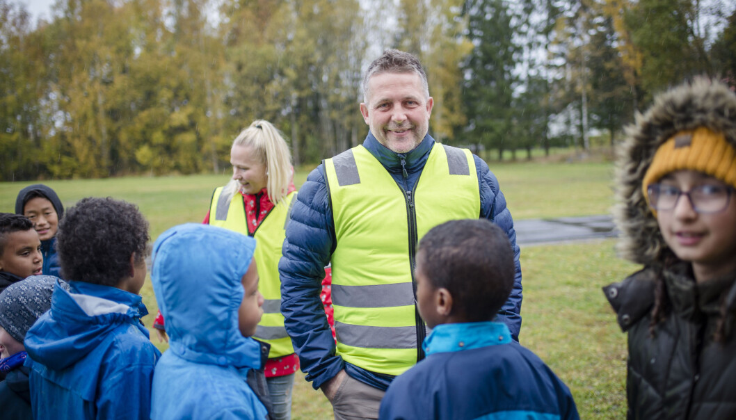 – Det gjøres en formidabel jobb av de ansatte med å møte og forstå de ulike elevenes behov, sier rektor Kim Aas. Foto: Joakim S. Enger – Det gjøres en formidabel jobb av de ansatte med å møte og forstå de ulike elevenes behov, sier rektor Kim Aas. Foto: Joakim S. Enger