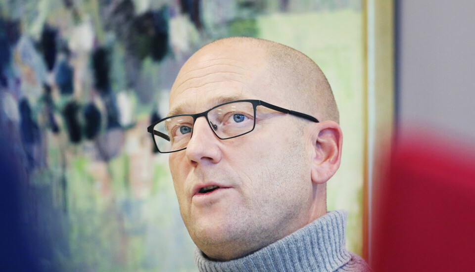 Steffen Handal, leder i Utdanningsforbundet. Foto: Jørgen Jelstad