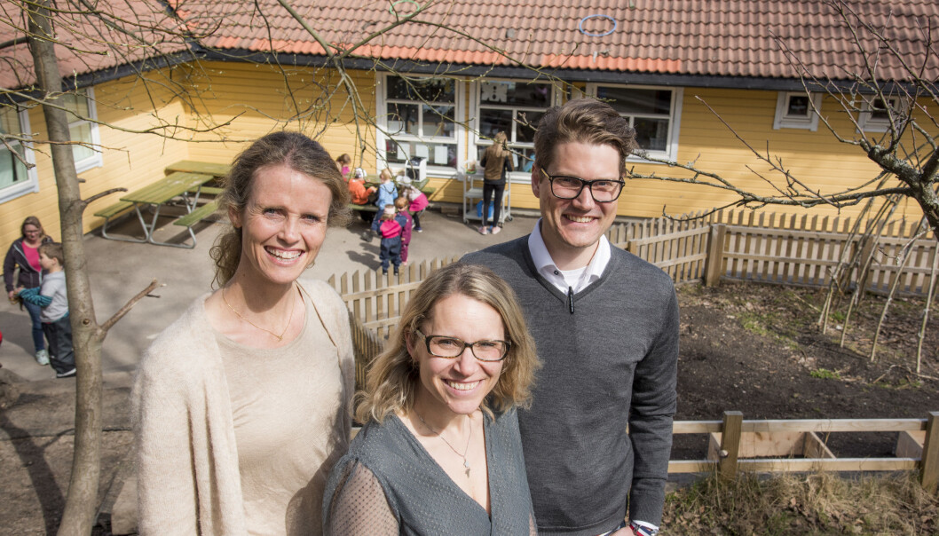 Katja Kessler-Hansen, Lene Haugland og Michael Sars Norum. Foto: Erik M. Sundt. Katja Kessler-Hansen, Lene Haugland og Michael Sars Norum. Foto: Erik M. Sundt.