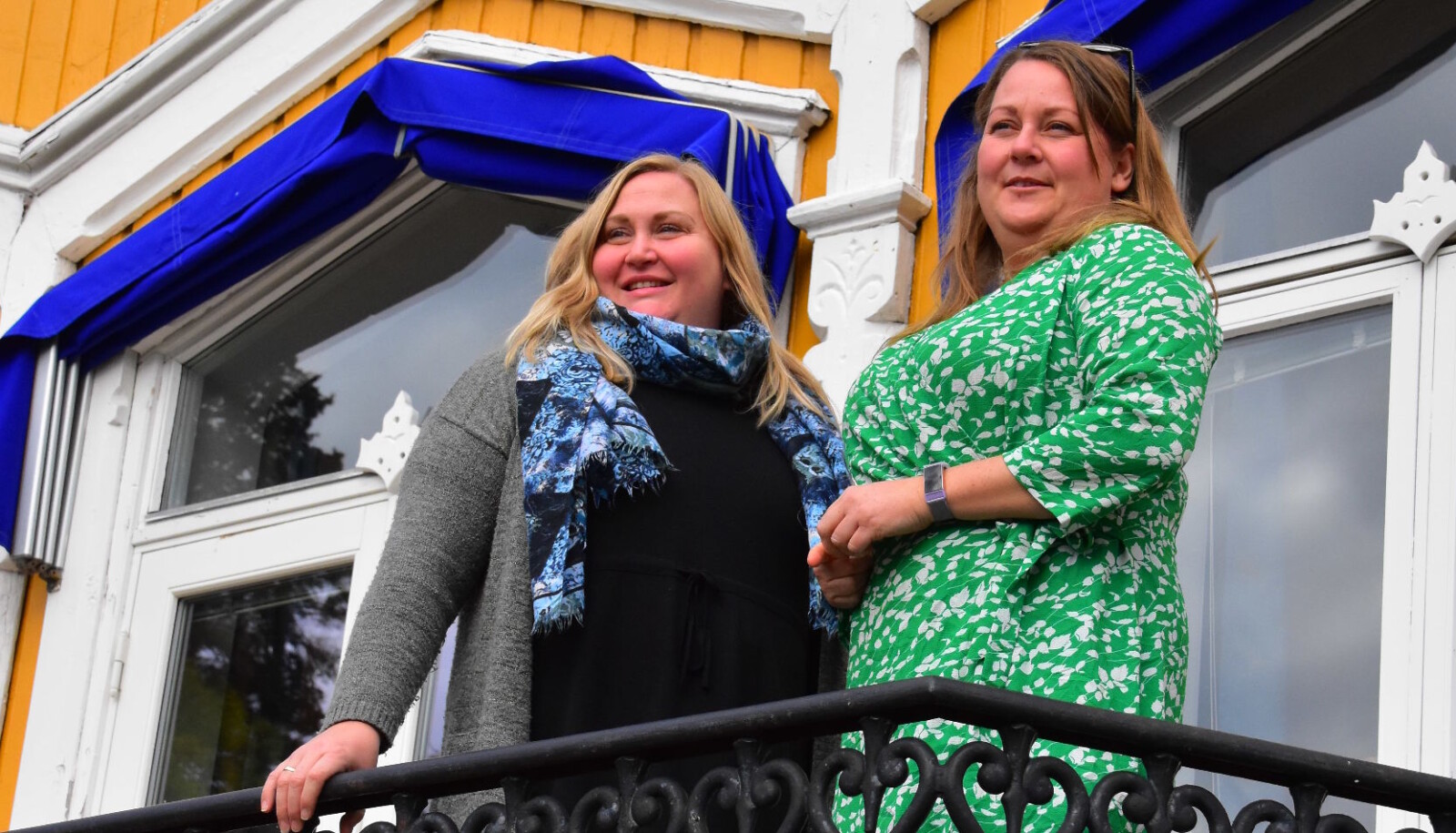 – Tviler vi på om toppene i Utdanningsforbundet forvalter solidariteten godt, da reagerer vi, sier leder av Utdanningsforbundets lokallag i Kragerø, Kaia Hogner (t.h.) og nestleder Cathrine Skauen Anderssen. Foto: Kirsten Ropeid – Tviler vi på om toppene i Utdanningsforbundet forvalter solidariteten godt, da reagerer vi, sier leder av Utdanningsforbundets lokallag i Kragerø, Kaia Hogner (t.h.) og nestleder Cathrine Skauen Anderssen. Foto: Kirsten Ropeid