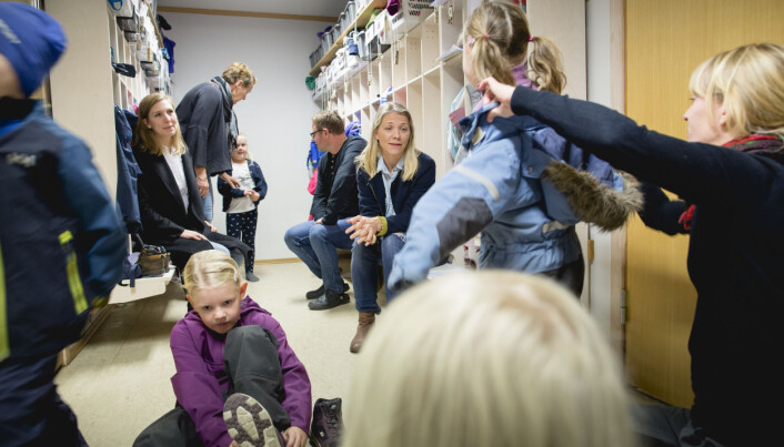 Smedhusåsen barnehage er en foreldreeid barnehage. Foto: Tom-Egil Jensen. Smedhusåsen barnehage er en foreldreeid barnehage. Foto: Tom-Egil Jensen.