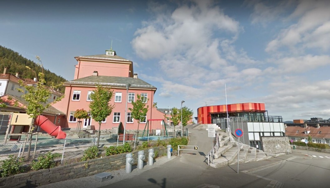 Ny-Krohnborg skole i Bergen. Foto: Google. Ny-Krohnborg skole i Bergen. Foto: Google.