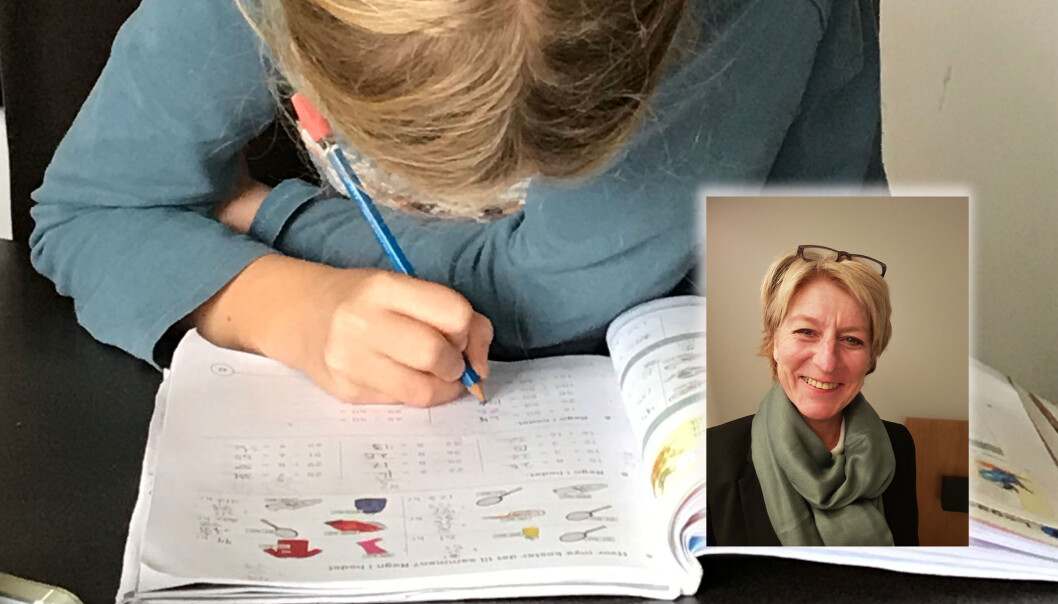 – Dette skal vi feire, sier rektor ved Bønes skole, Bjørg Wangen (innfelt), etter at hun ble kjent med at skolens femteklasseinger har gjort det best av sine jevnaldringer landet over, ifølge en beregning gjort av utdanningsnytt.no. Foto: Utdanning/privat – Dette skal vi feire, sier rektor ved Bønes skole, Bjørg Wangen (innfelt), etter at hun ble kjent med at skolens femteklasseinger har gjort det best av sine jevnaldringer landet over, ifølge en beregning gjort av utdanningsnytt.no. Foto: Utdanning/privat
