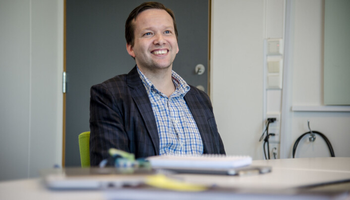 Norsklærer Ola Sørengen. Foto: Joakim S. Enger Norsklærer Ola Sørengen. Foto: Joakim S. Enger