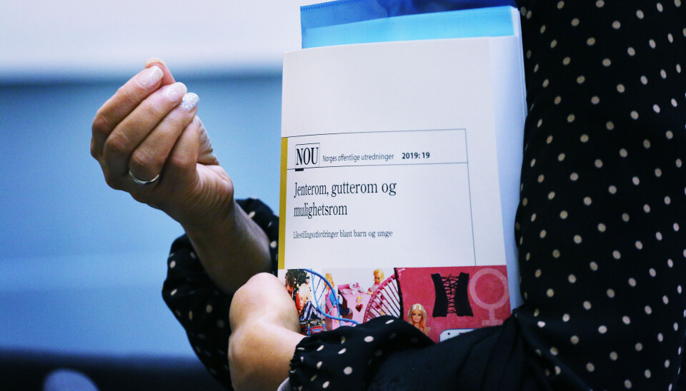 Utvalgsrapporten skal nå ut på høring.