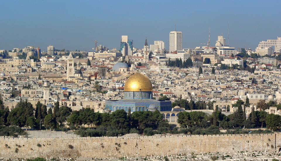 Konflikten mellom Israel og Palestina har også kommet til uttrykk i palestinske skolebøker, der det ble blant annet ble oppfordret til hellig krig. På bildet: Al Aqsa-moskeen i Jerusalem. Foto Berthold Werner/Wikimedia Commons