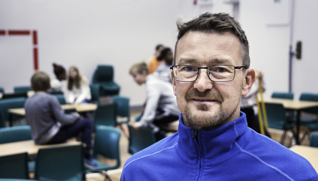 Kontaktlærer Kjetil Våg mener det meste av lekser er gammeldags. Kontaktlærer Kjetil Våg mener det meste av lekser er gammeldags.