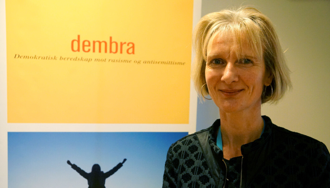 Professor Claudia Lenz fortalte om arbeidet med å utvikle Dembra for lærerutdannere. Professor Claudia Lenz fortalte om arbeidet med å utvikle Dembra for lærerutdannere.