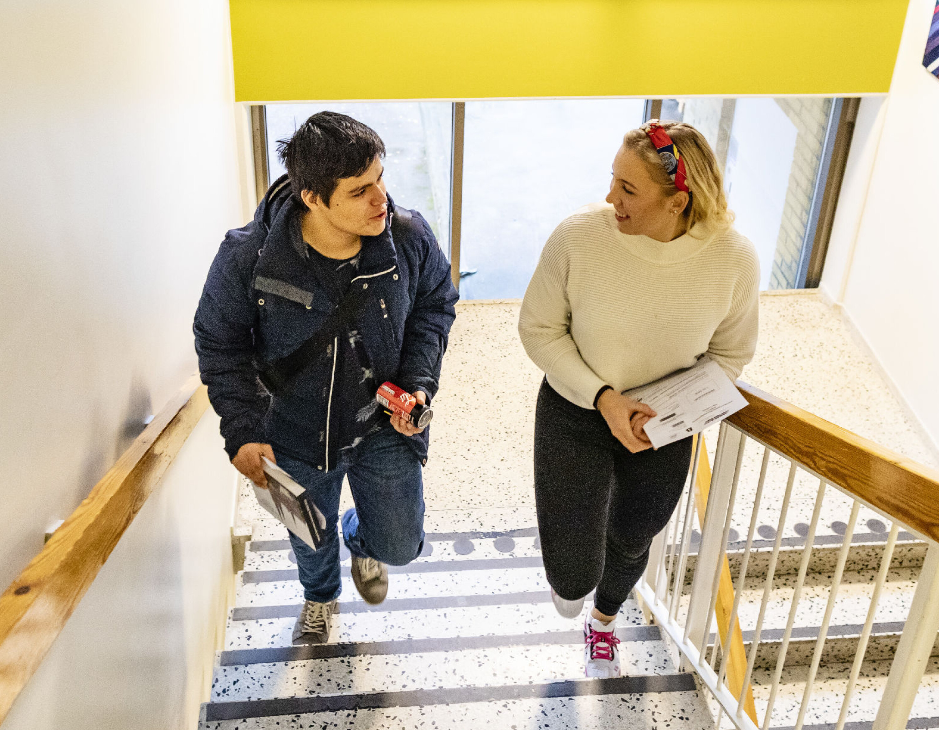 Elever ved Rosedalsgymnasiet i Uppsala er bekymret for forskjellene i det svenske samfunnet.