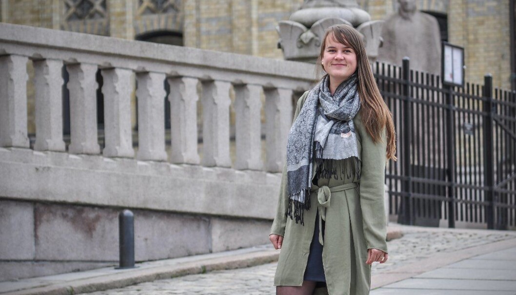 Senterpartiets Marit Knutsdatter Strand. Senterpartiets Marit Knutsdatter Strand.