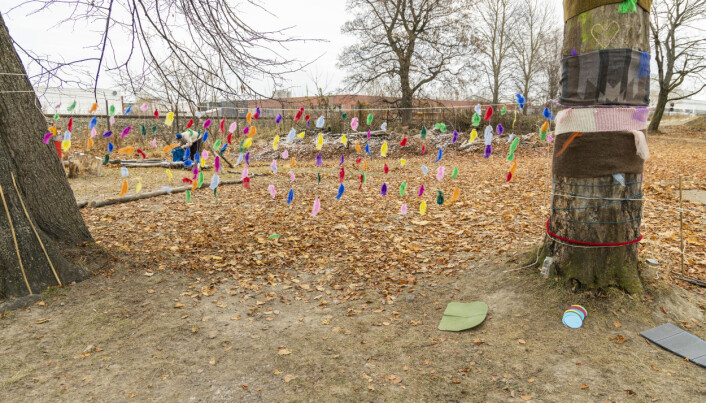 Studentene har latt seg inspirere av indianertema. Studentene har latt seg inspirere av indianertema.