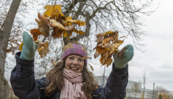 – Inspireres vi, inspireres barna, mener barnehagelærerstudent Sandra Brovold. – Inspireres vi, inspireres barna, mener barnehagelærerstudent Sandra Brovold.