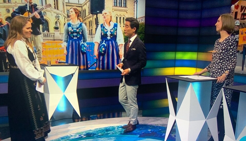 Folkeaksjonsleder fra Nesna møtte Iselin Nybø til debatt