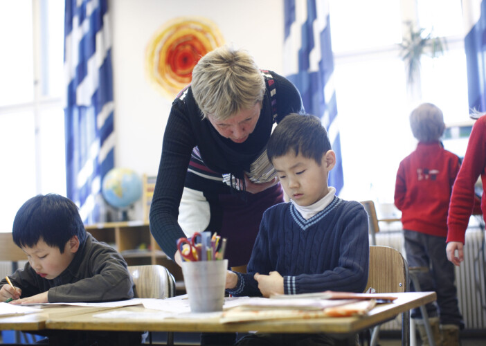1100 flere lærerårsverk i grunnskolen siden i fjor