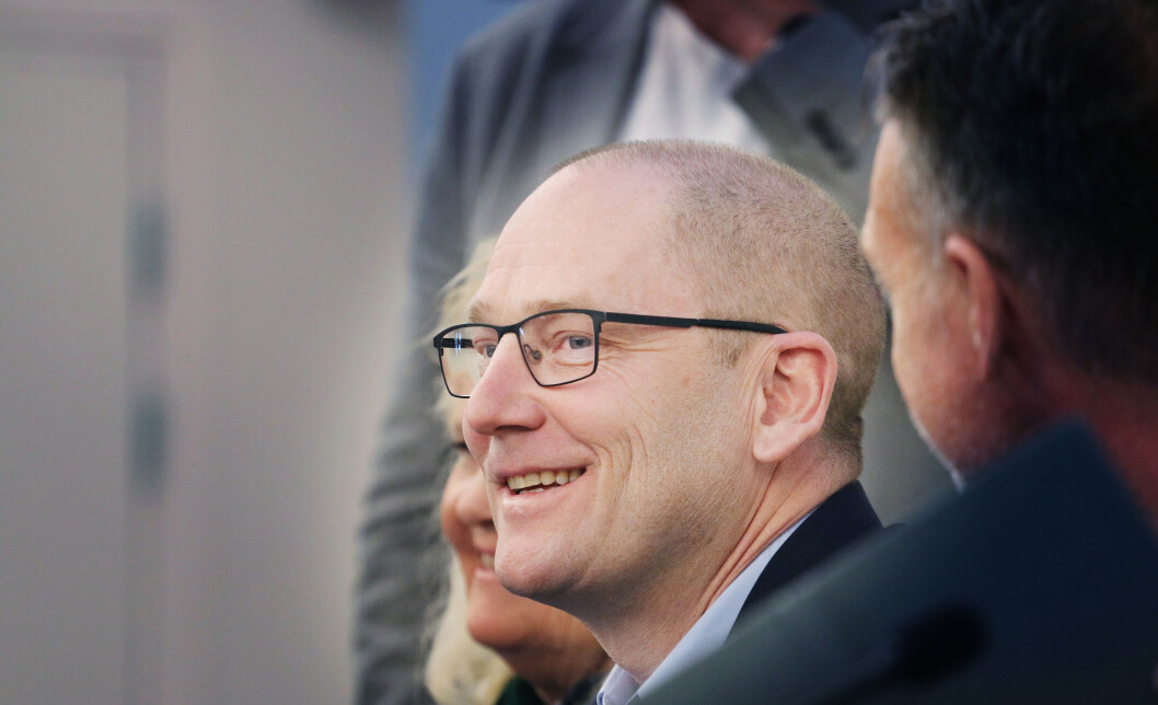 Utdanningsforbundets leder, Steffen Handal. Utdanningsforbundets leder, Steffen Handal.