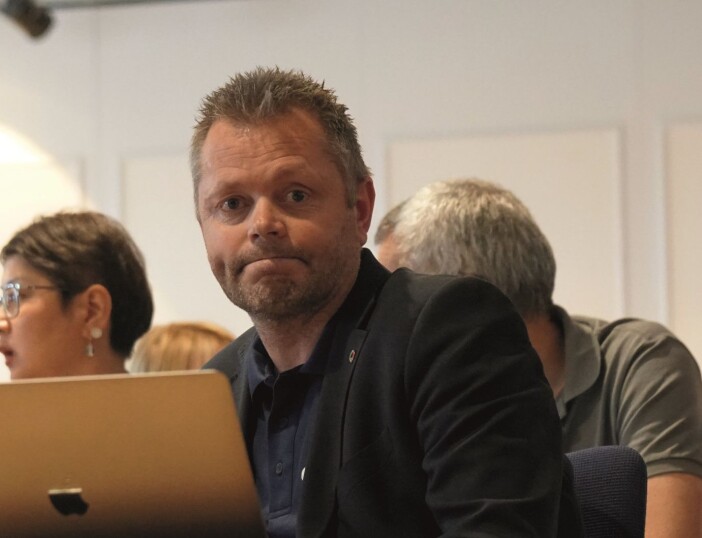 Fylkeslagsleiar i UDF, Steinar Strømsli.
