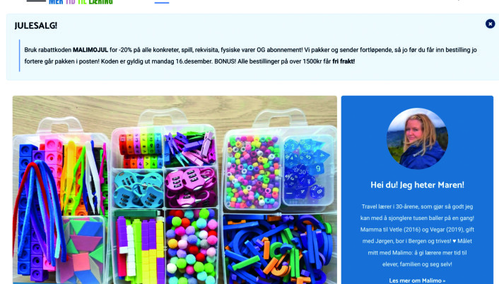 Malimo har i dag 33.000 registrerte brukere. Det er forskjell på en bruker og en kunde. Å registrere seg som bruker er gratis, og man får tilgang til et ressursbibliotek. Malimo har i dag 33.000 registrerte brukere. Det er forskjell på en bruker og en kunde. Å registrere seg som bruker er gratis, og man får tilgang til et ressursbibliotek.